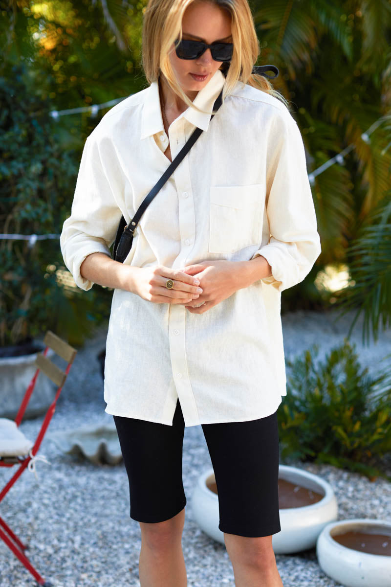 Layering Shorts - Black Ponte