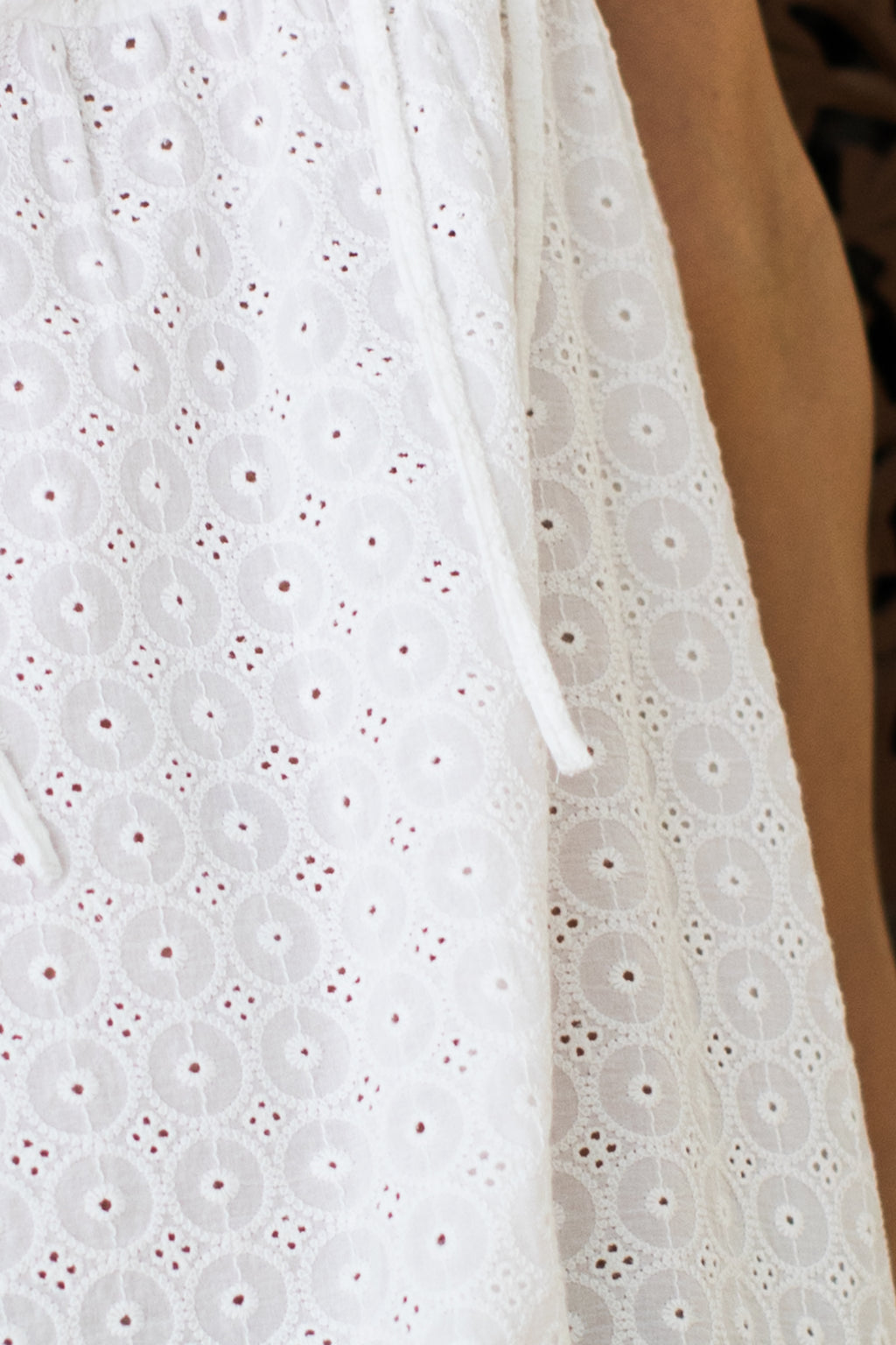 Angel Dress - White Eyelet