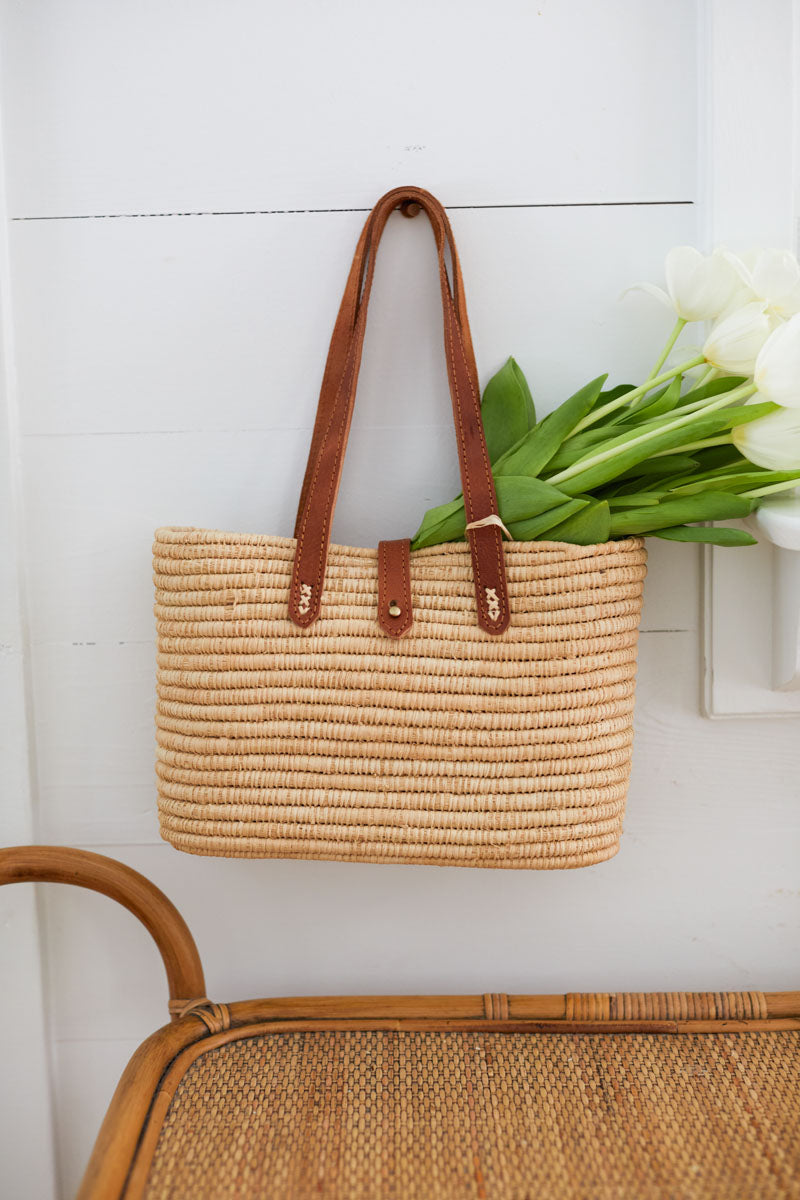 Woven Everyday Tote - Natural