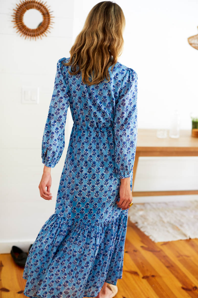 Frances Dress 2 - Little Marigolds Danube Organic