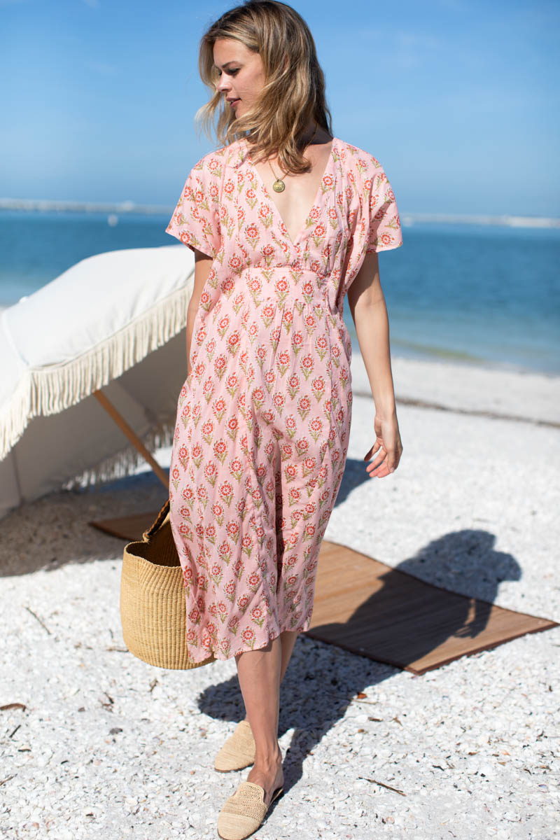 Francina Caftan - Monday Flowers Organic