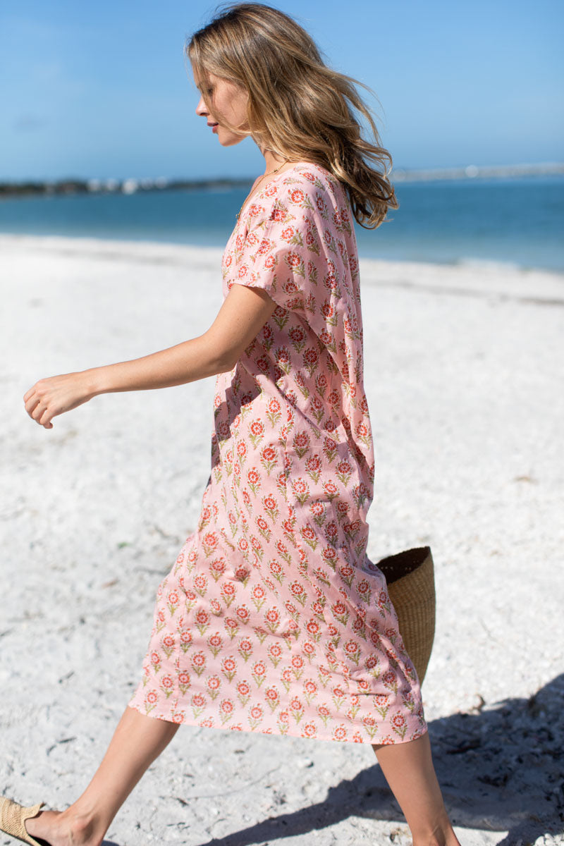 Francina Caftan - Monday Flowers Organic