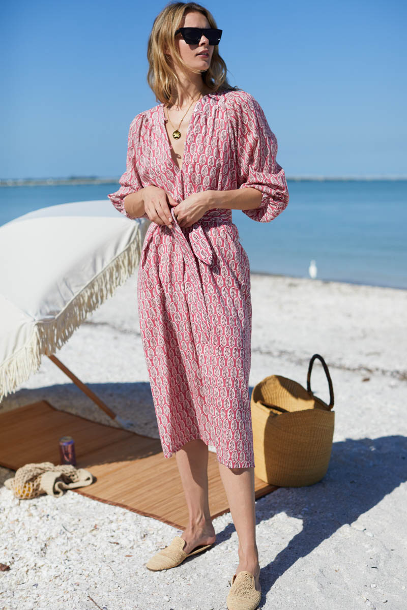 Olympia Caftan - Rosey Organic