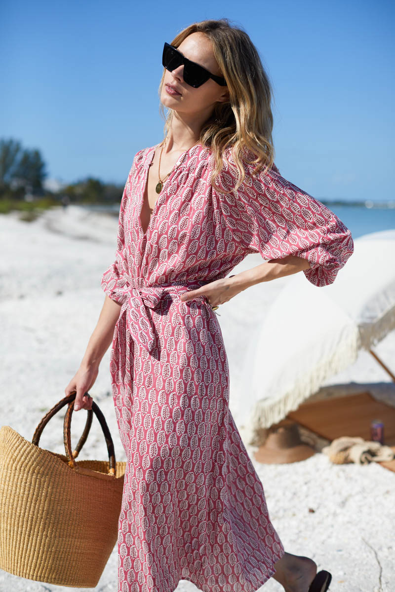 Olympia Caftan - Rosey Organic