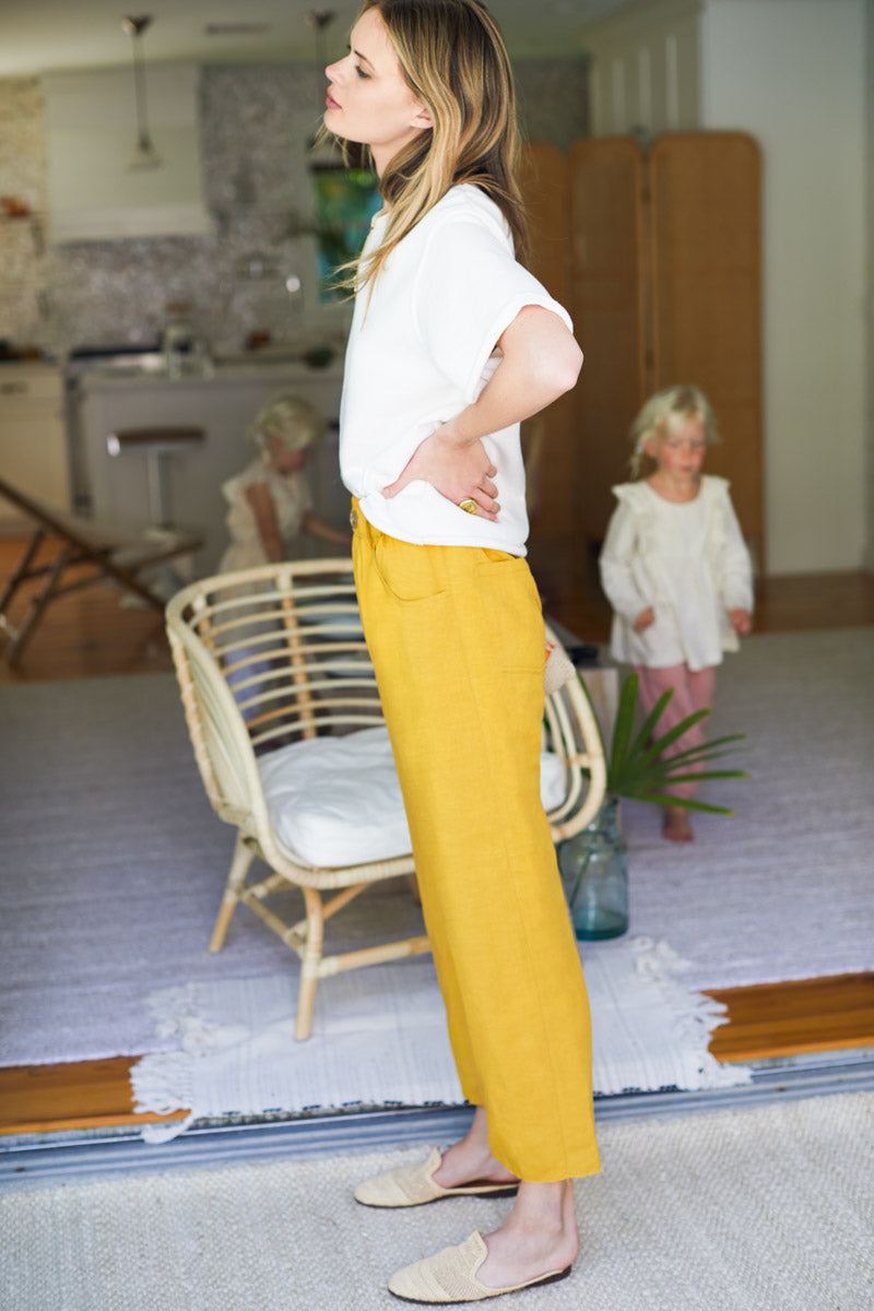 Johnny Sailor Pant - Golden Wheat