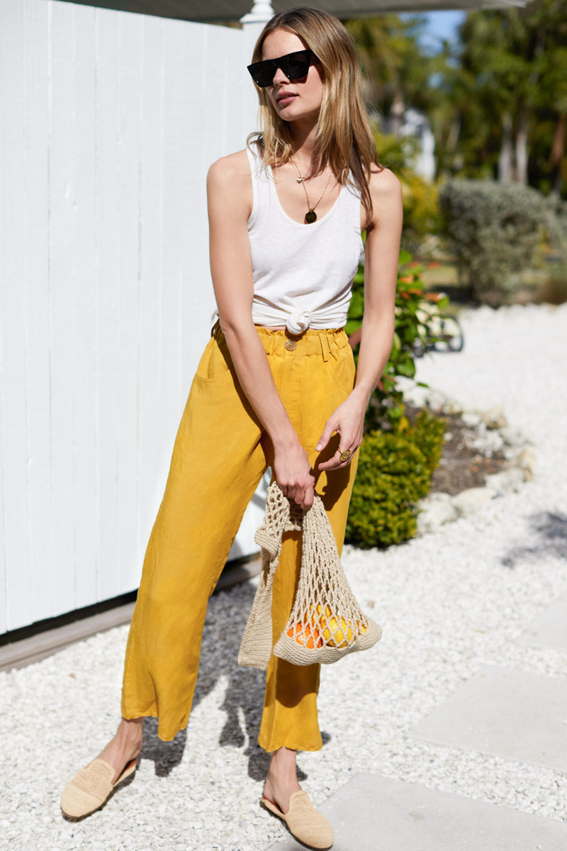 Johnny Sailor Pant - Golden Wheat