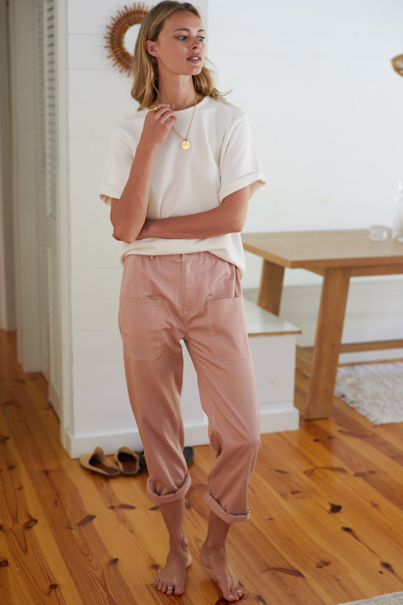 Orchard Pant - Faded Rose