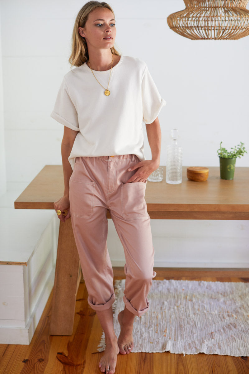 Orchard Pant - Faded Rose