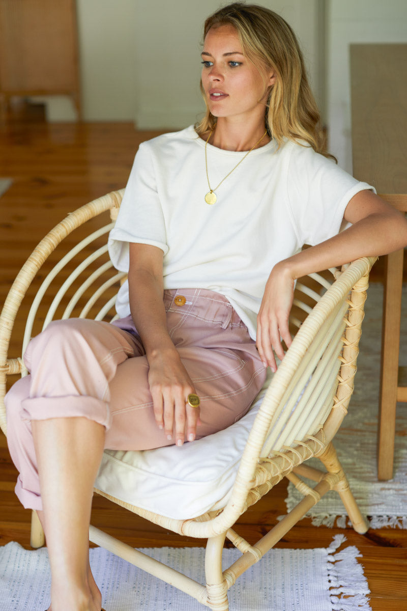 Shorty Sweatshirt - Salt Organic
