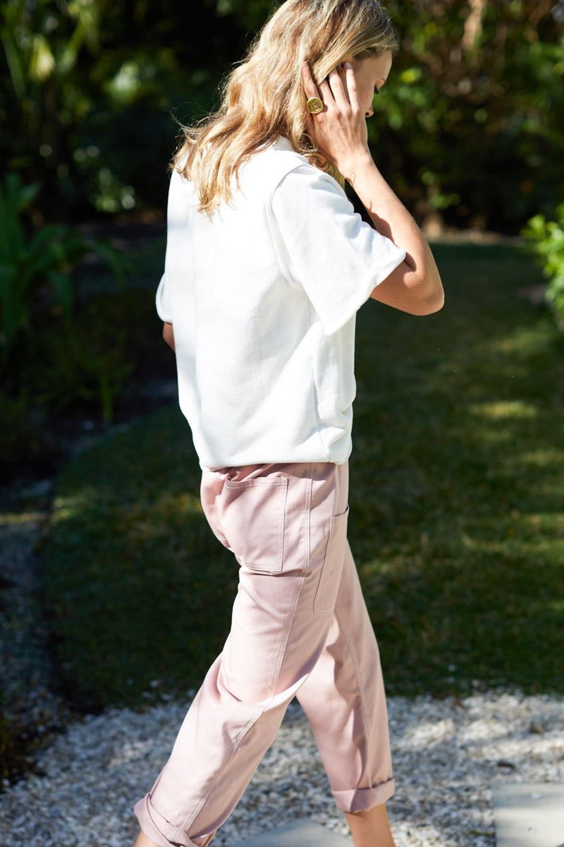 Shorty Sweatshirt - Salt Organic