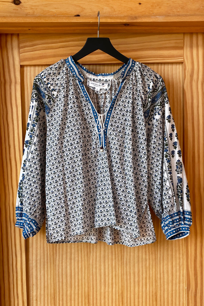 Heritage Top - Indigo Organic