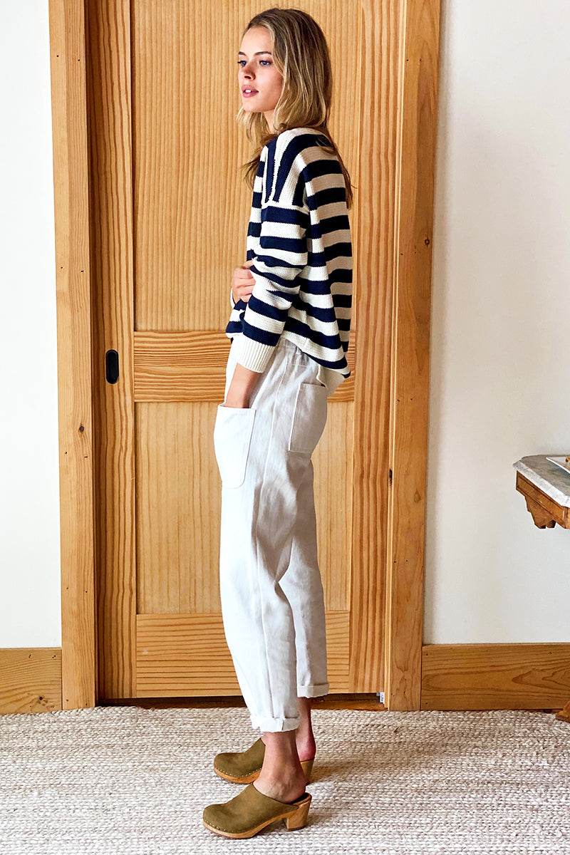 Orchard Pant - Ivory Hemp