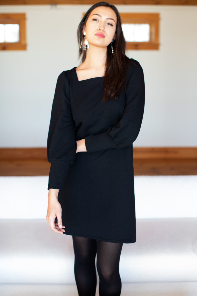 Cozy Dress - Black