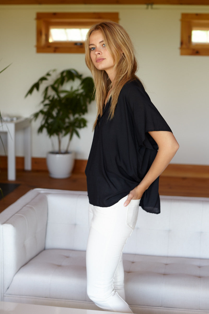 India Shirt - Black