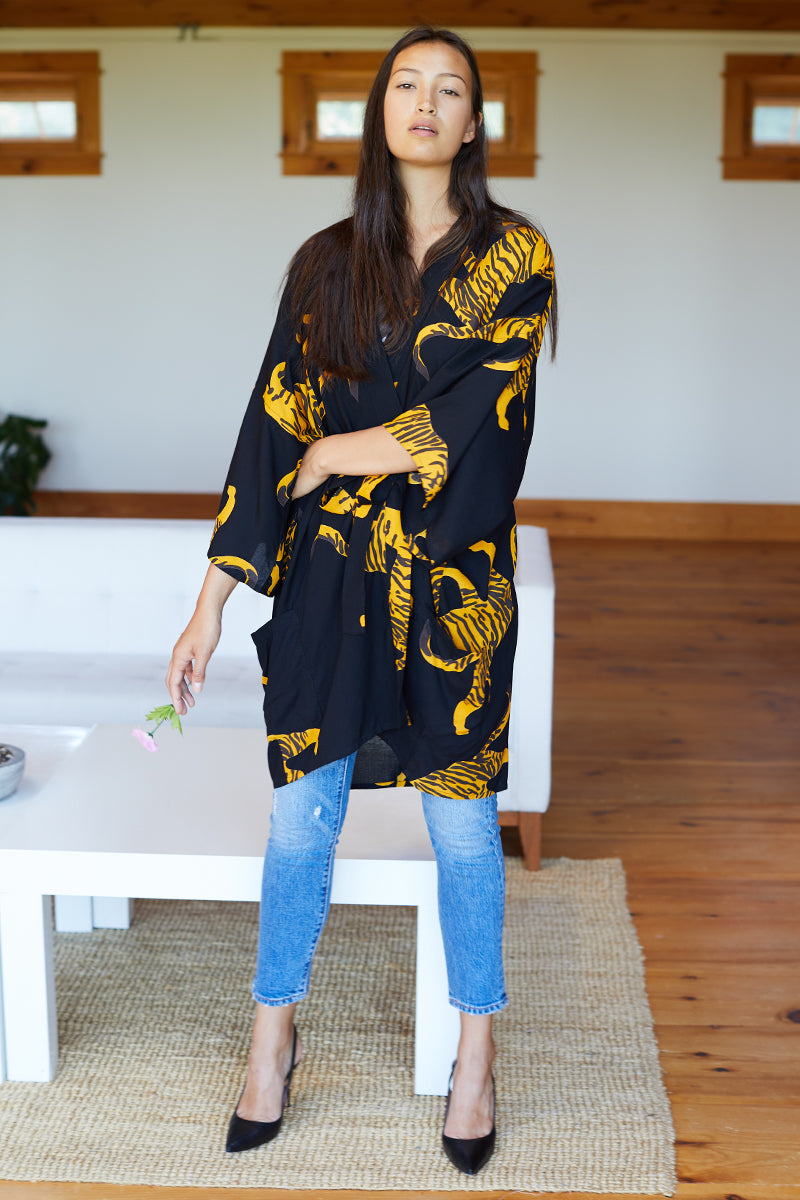 Fete Layering Top - Tigers