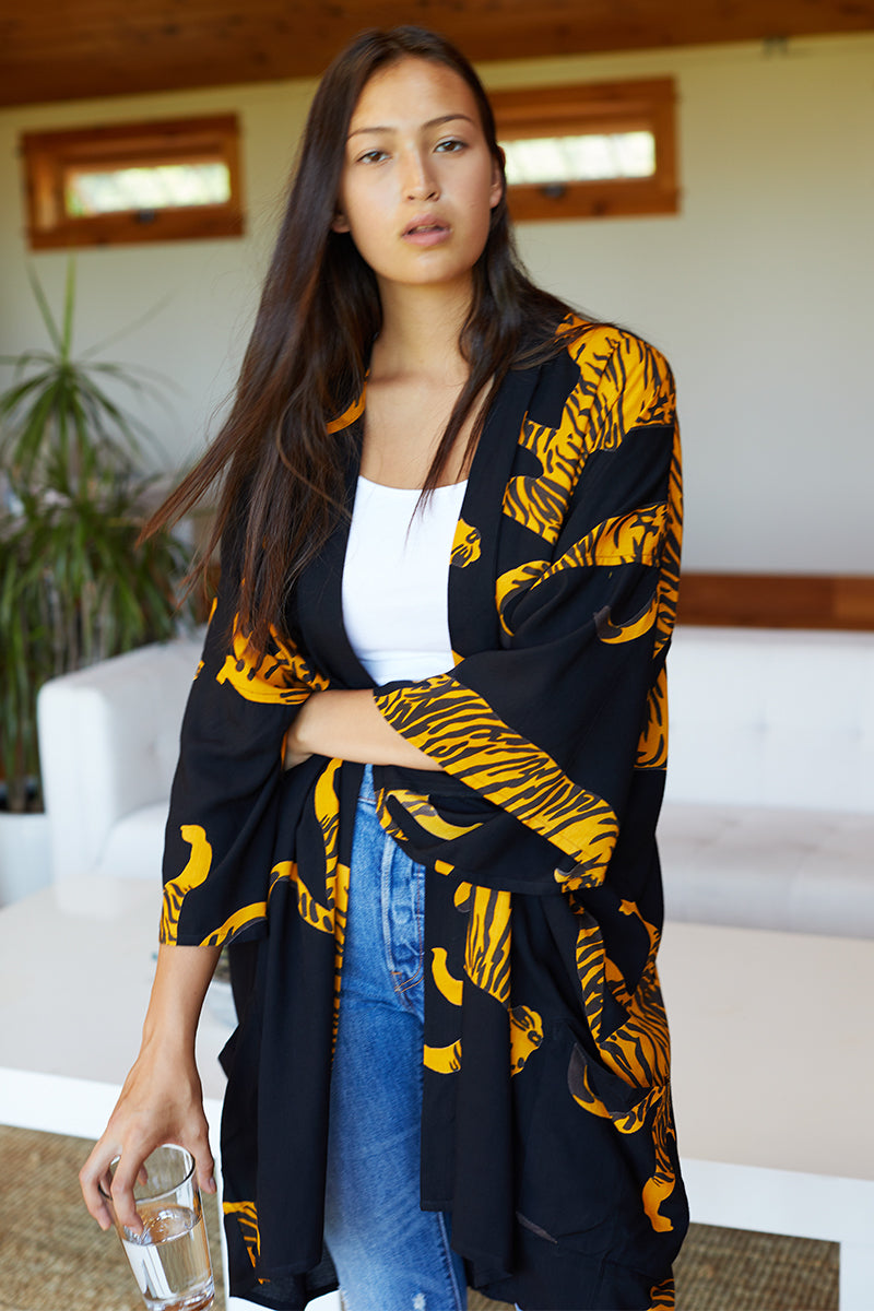Fete Layering Top - Tigers
