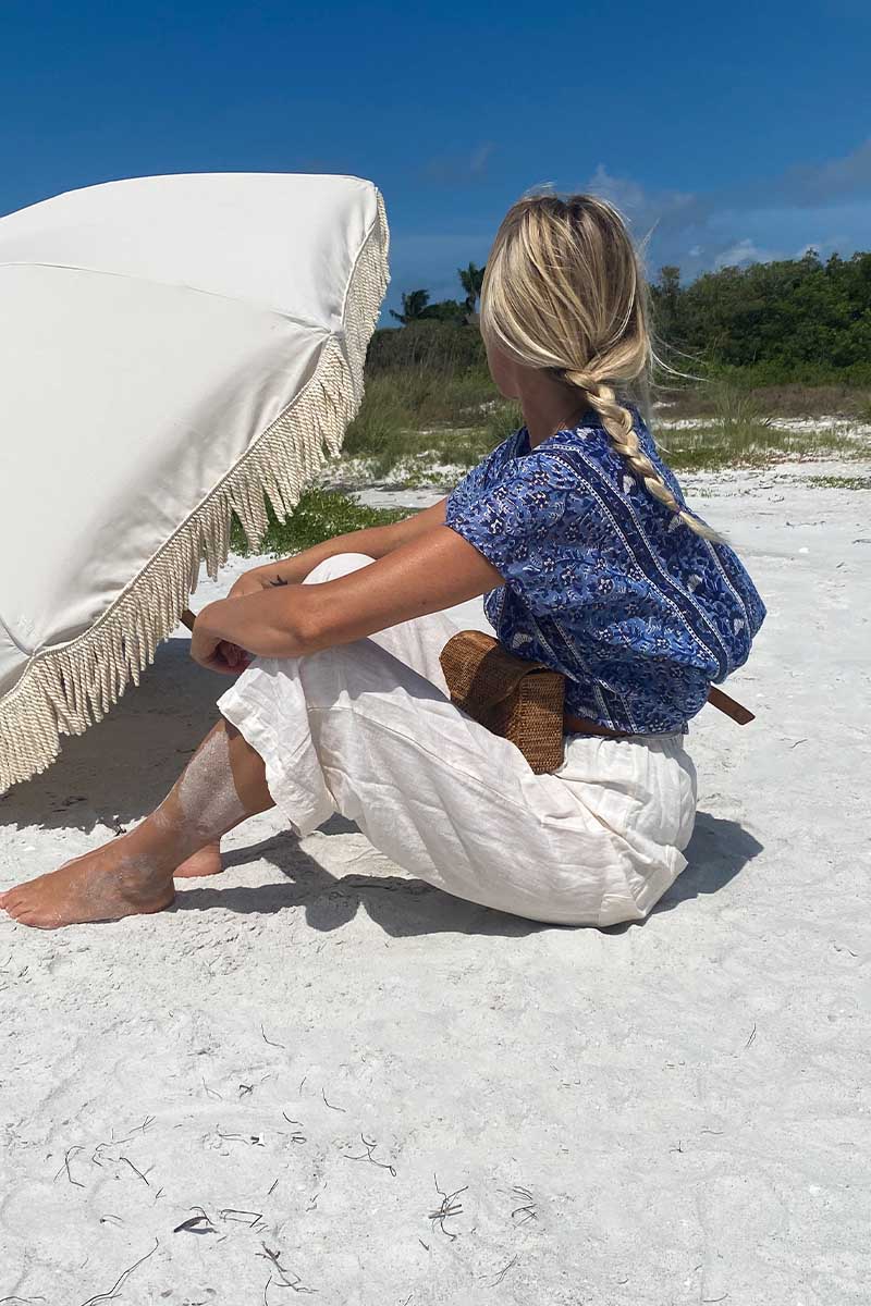 Francina Top - Sea Lurex
