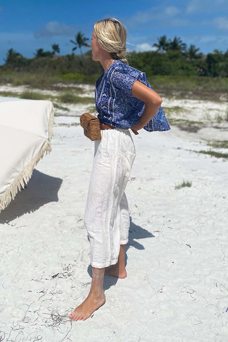 Francina Top - Sea Lurex