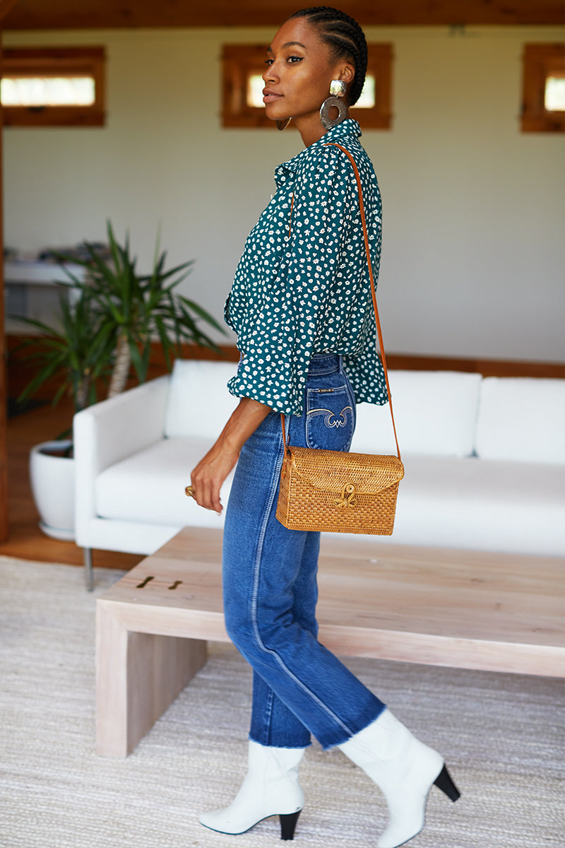 Beautiful Handwoven Bag - Rectangle