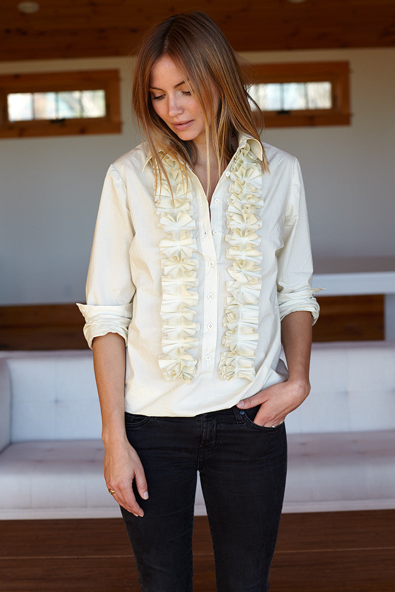 Tux Tunic - Ecru