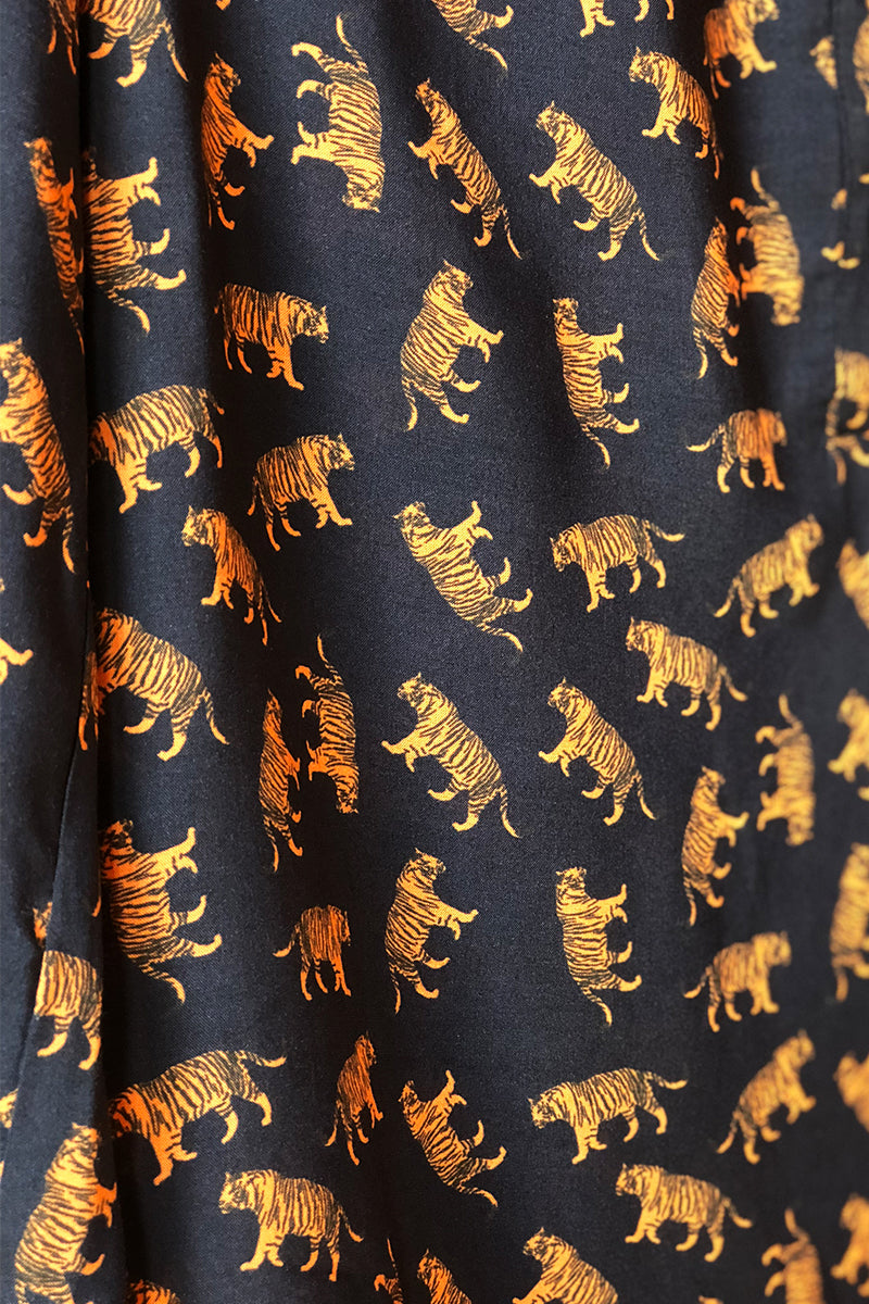 Ribbons Blouse - Tigers