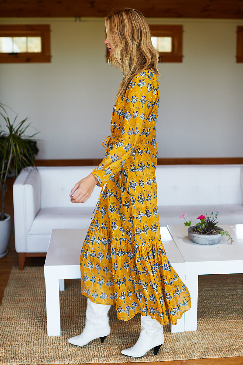 Frances Dress - Marigolds Yellow