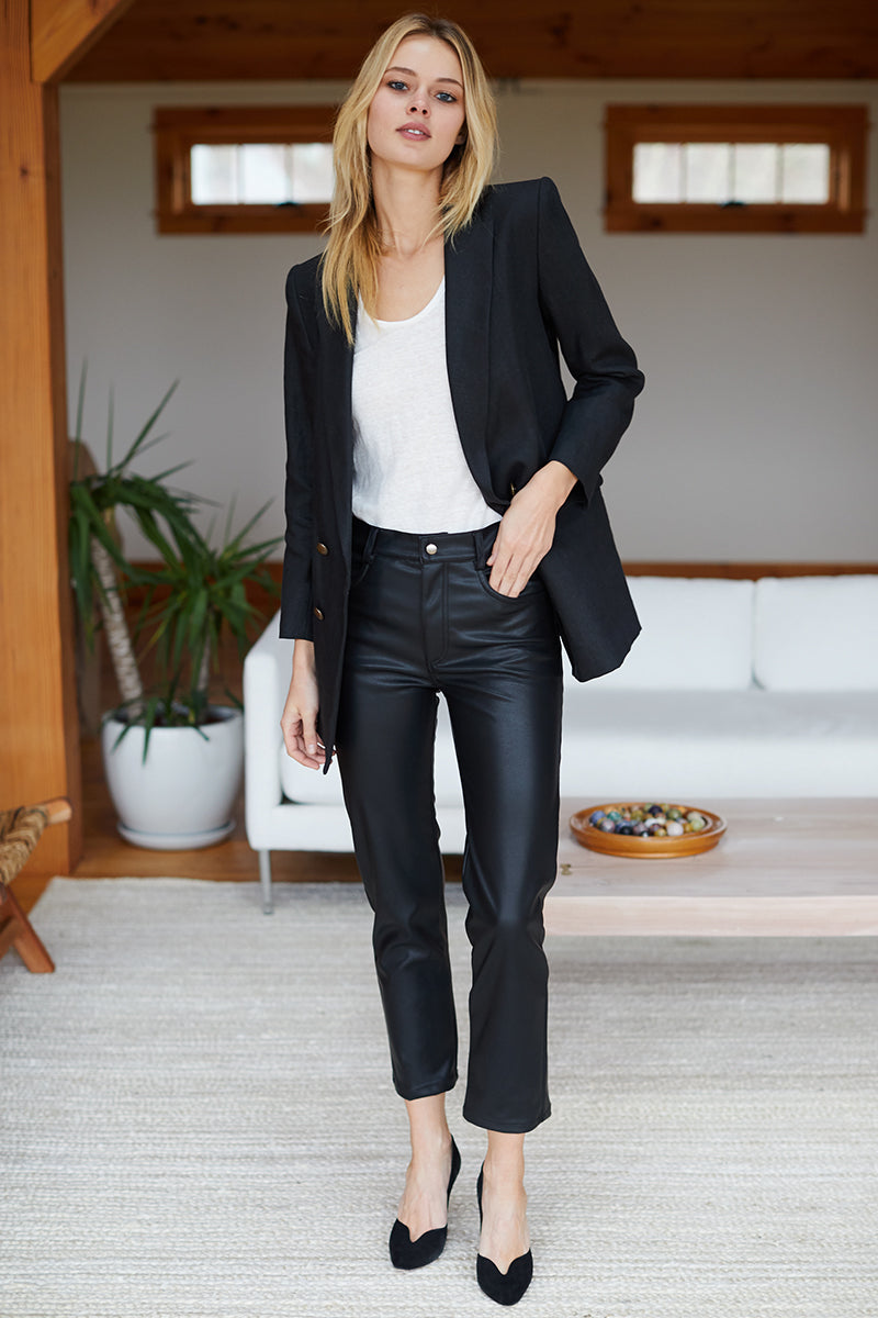 Stella Pant - Vegan Leather