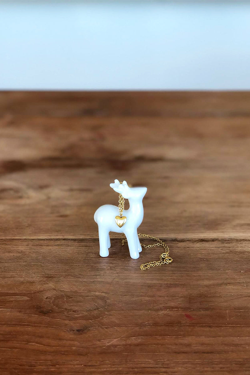 Little Heart Necklace - Gold