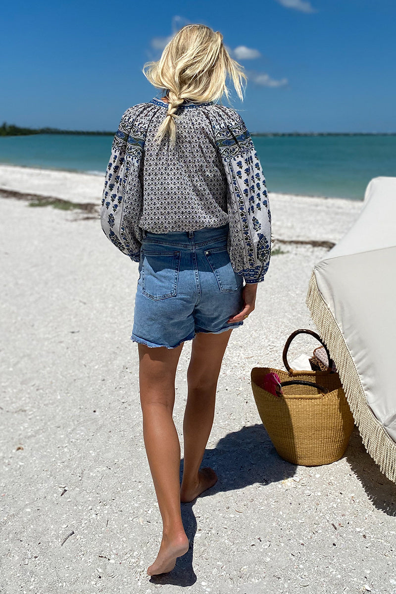 Heritage Top - Indigo Organic
