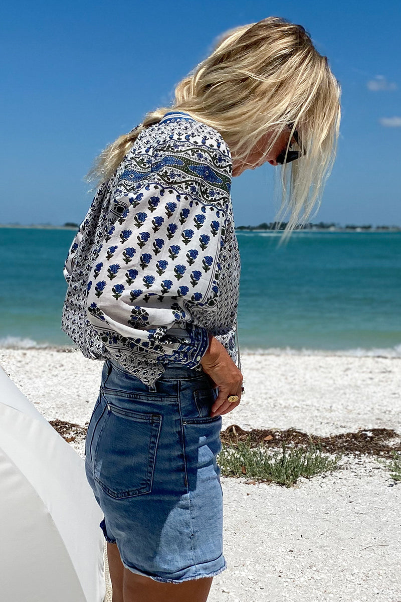 Heritage Top - Indigo Organic