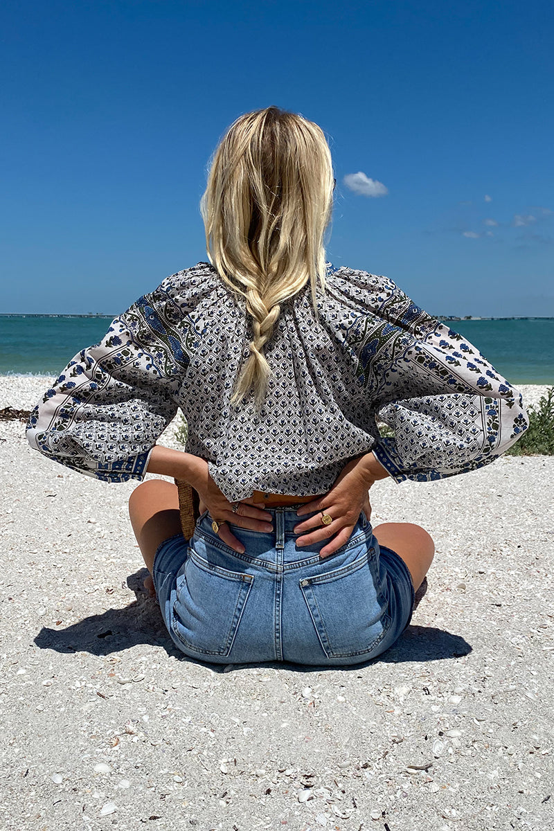 Heritage Top - Indigo Organic