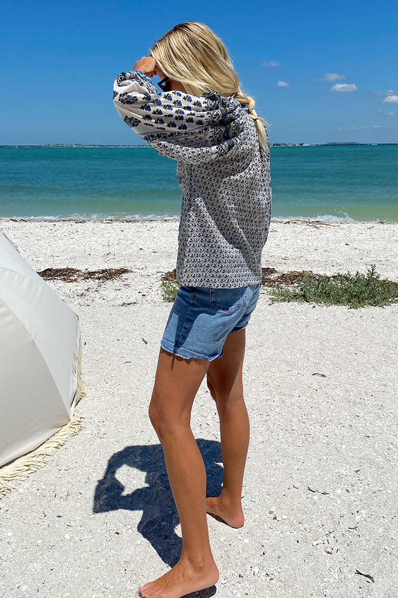 Heritage Top - Indigo Organic