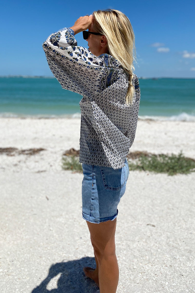 Heritage Top - Indigo Organic