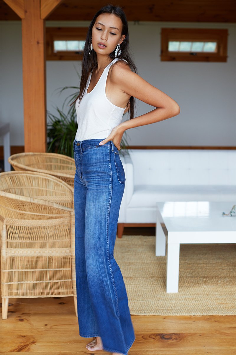 Racerback Tank - Ivory Hemp Organic