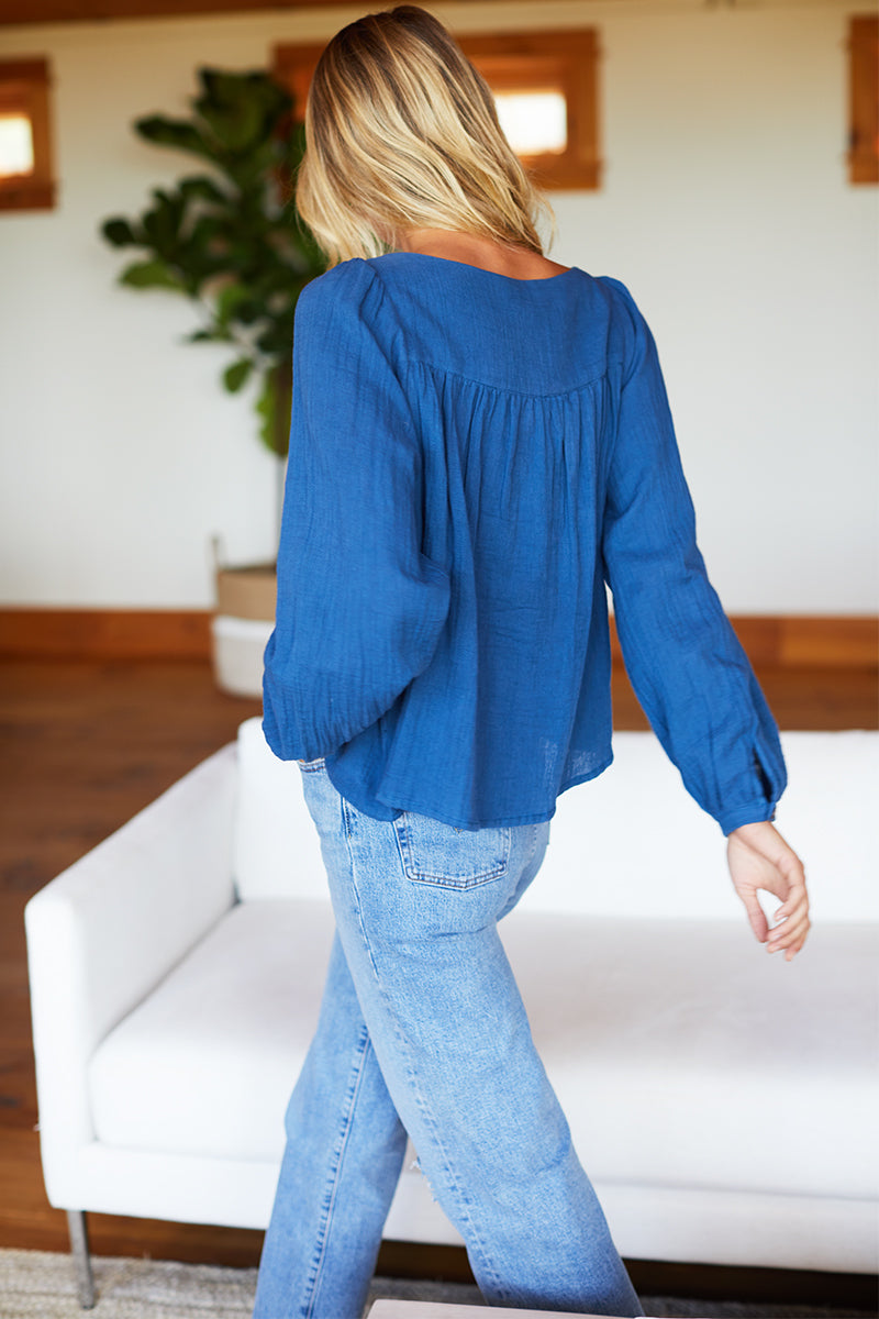 Laurent Blouse - Lapis Organic