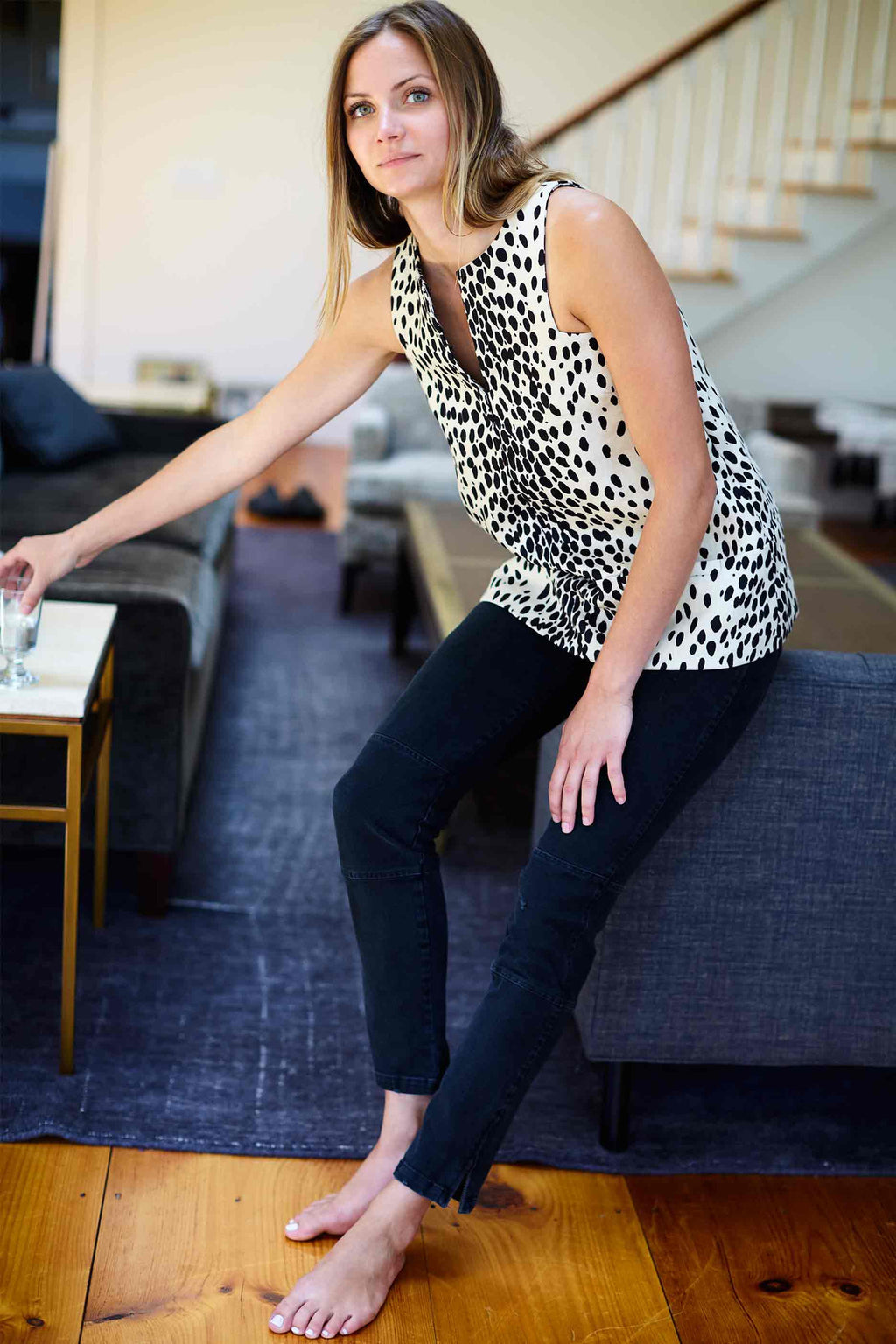 A Line Mod Top - Leopard
