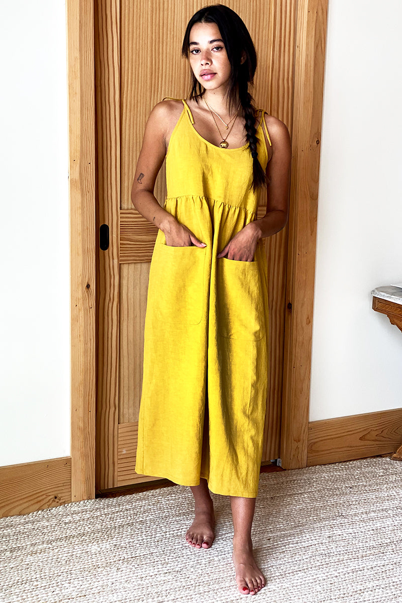 Livia Sundress - Golden Wheat