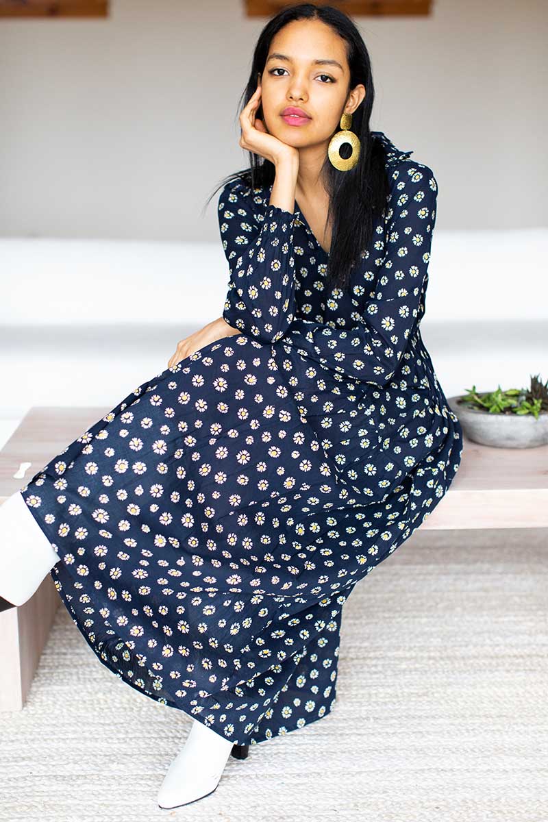 Lucybella Dress - Daisy Maritime Organic