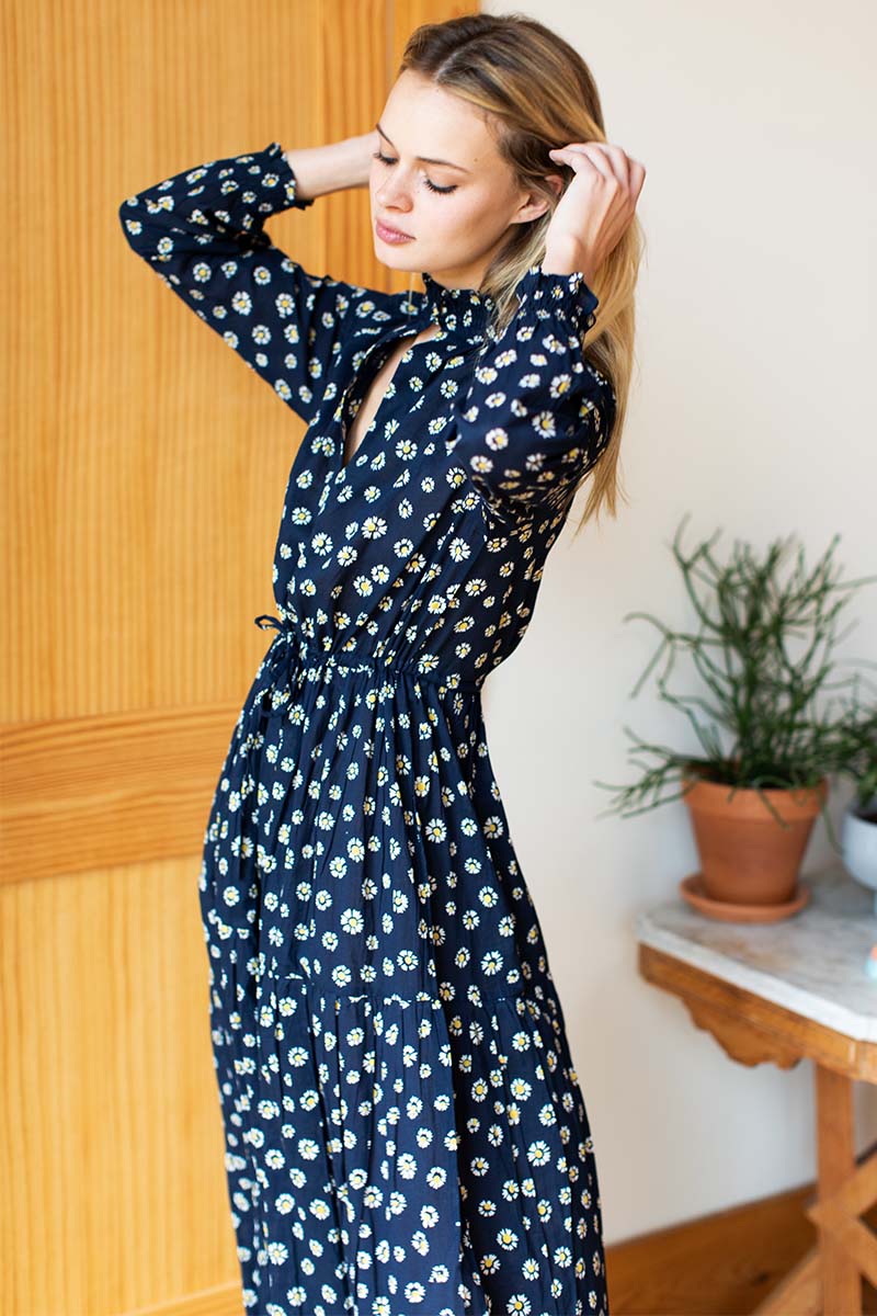 Lucybella Dress - Daisy Maritime Organic