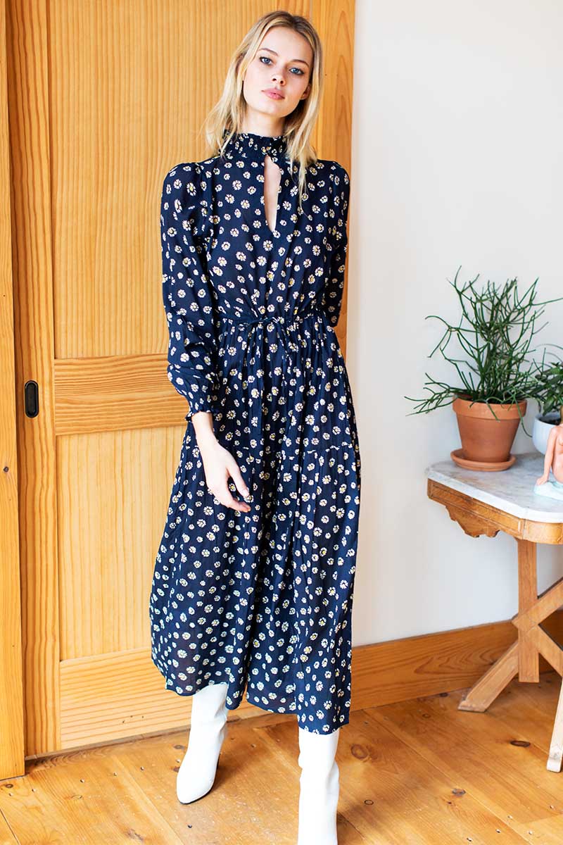 Lucybella Dress - Daisy Maritime Organic