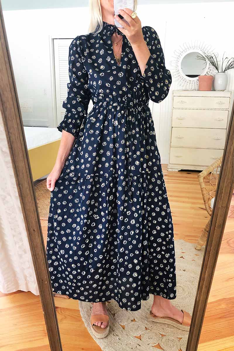 Lucybella Dress - Daisy Maritime Organic