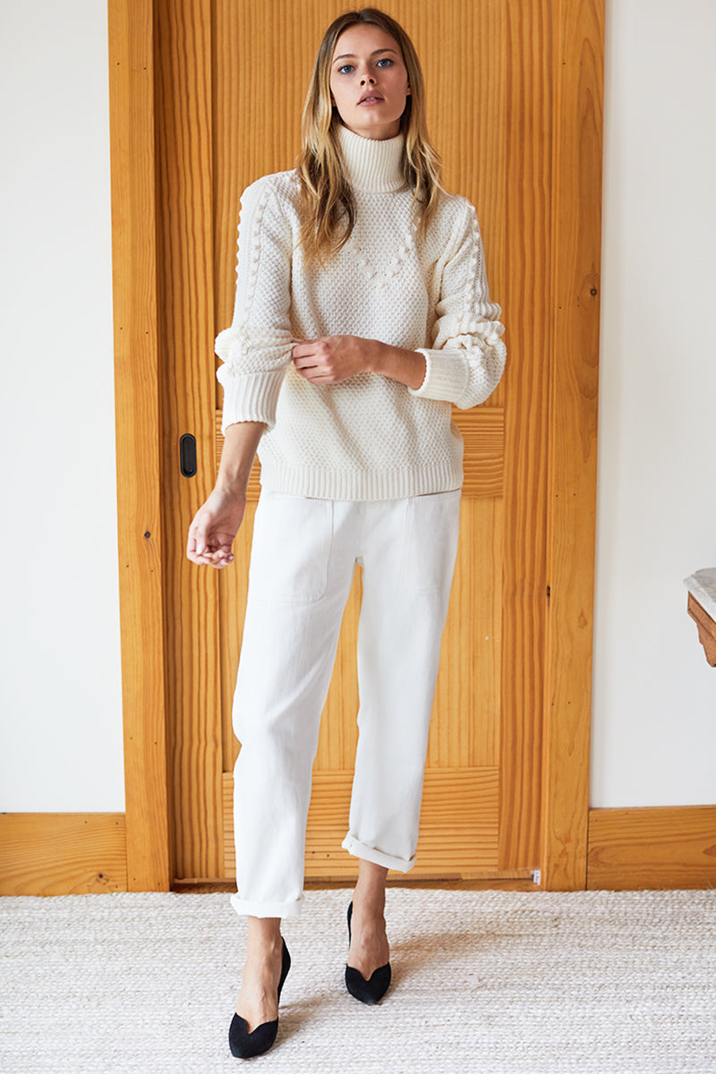 Orchard Pant - Ivory Hemp