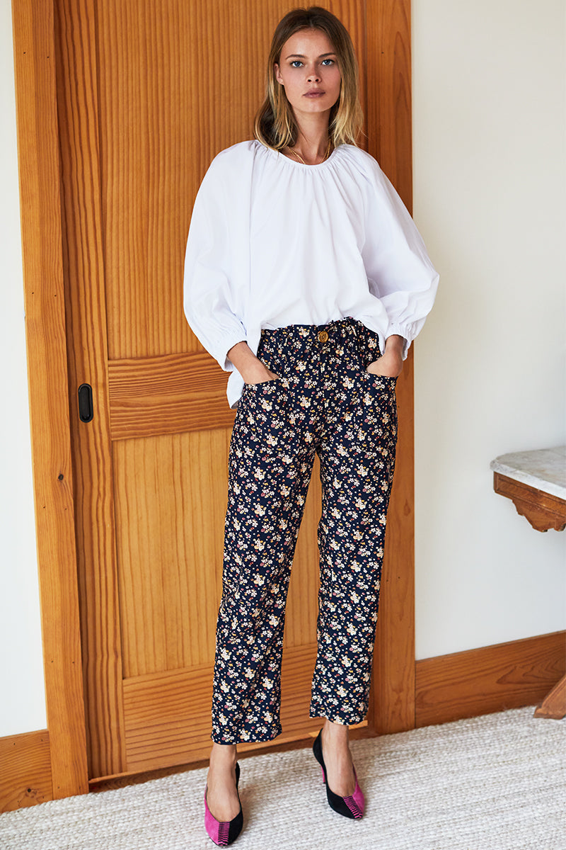 Rakel Blouse - White Poplin