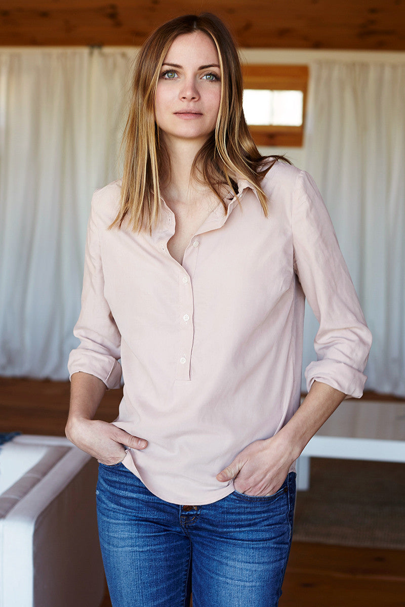 Ribbons Blouse - Blush