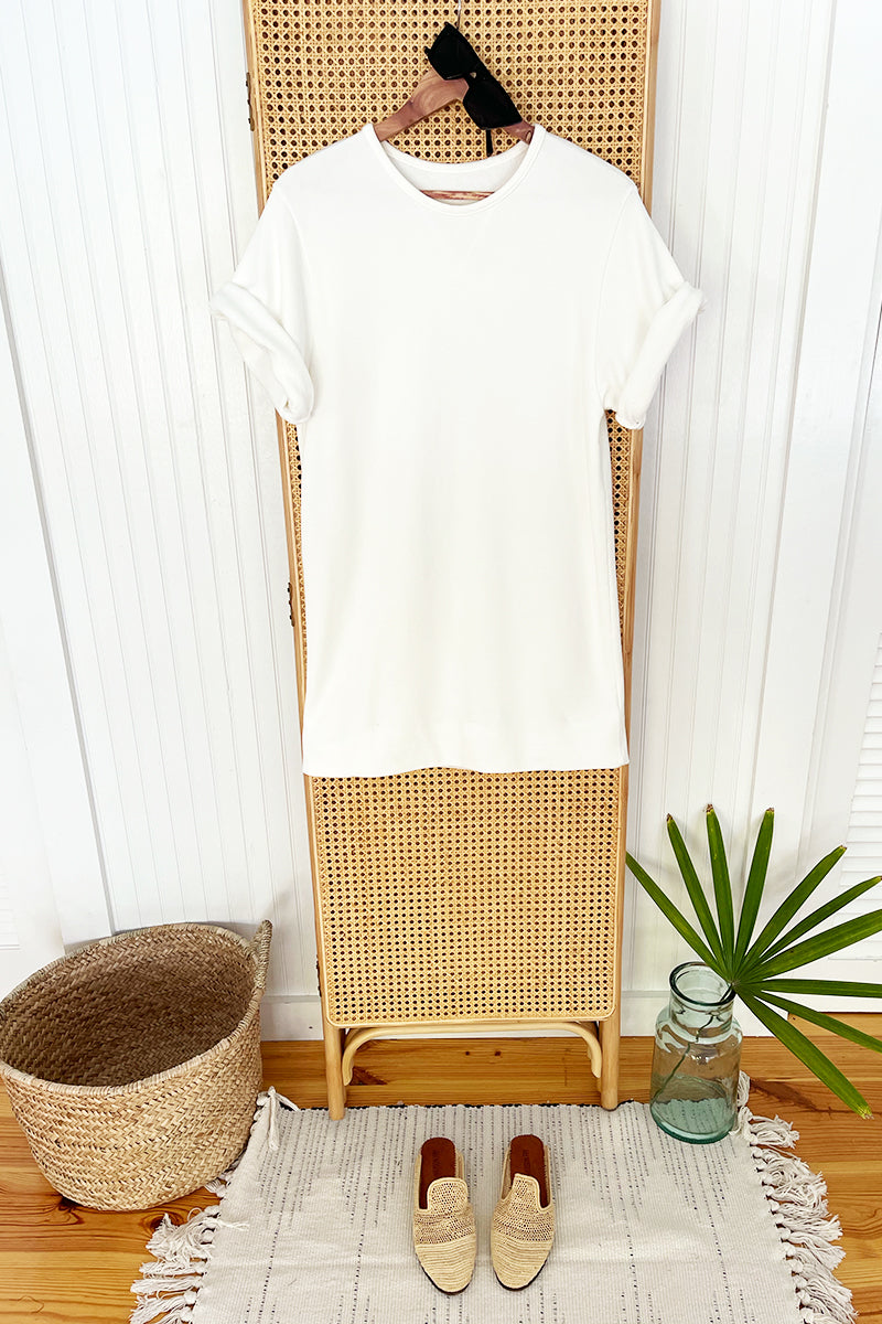 Shorty Sweatshirt Dress - Salt Organic