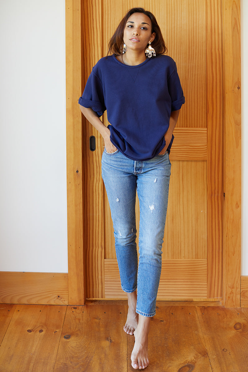 Shorty Sweatshirt - Maritime Organic