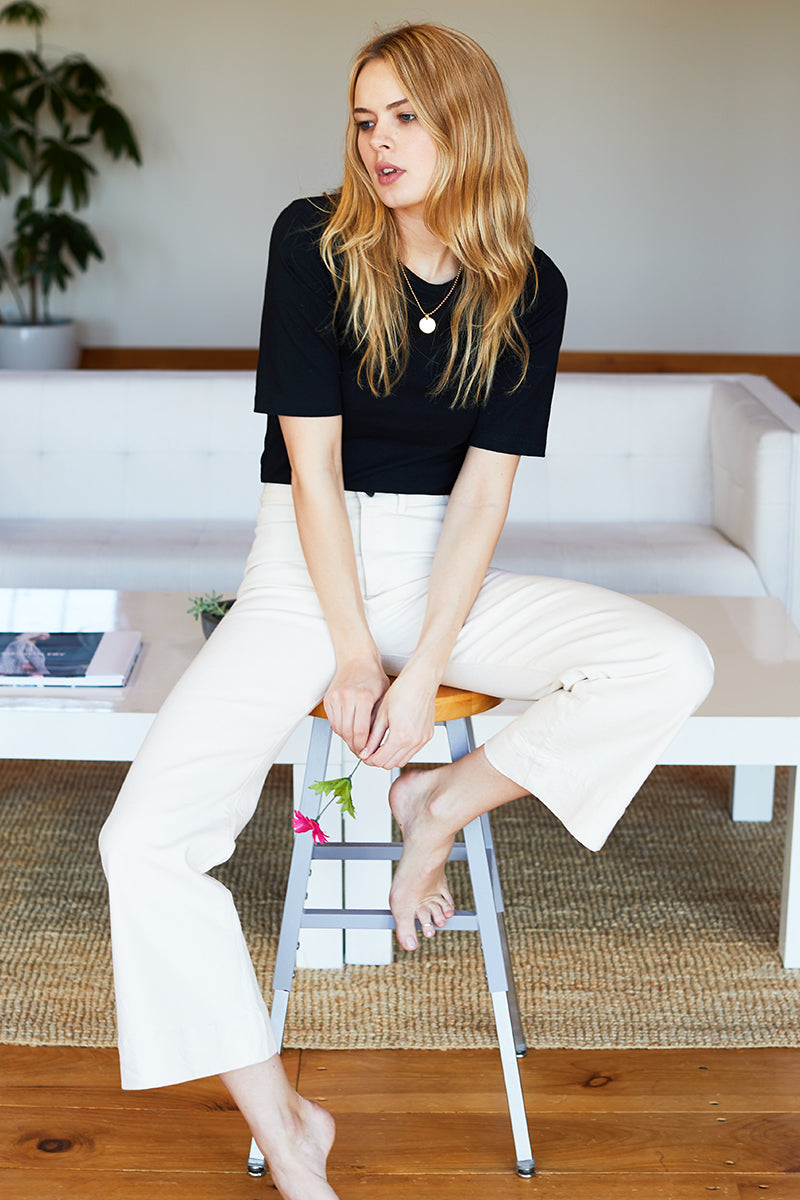 Georgia Pant - Ivory