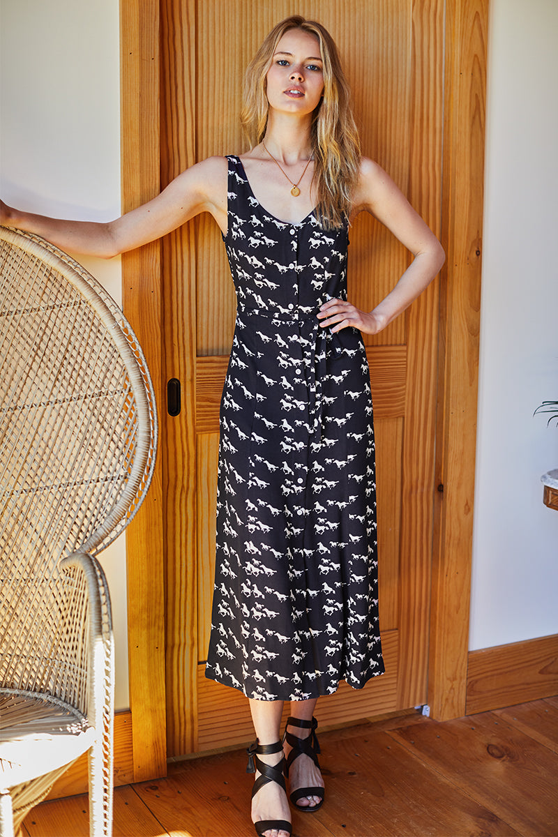 June Dress - Wild Horses