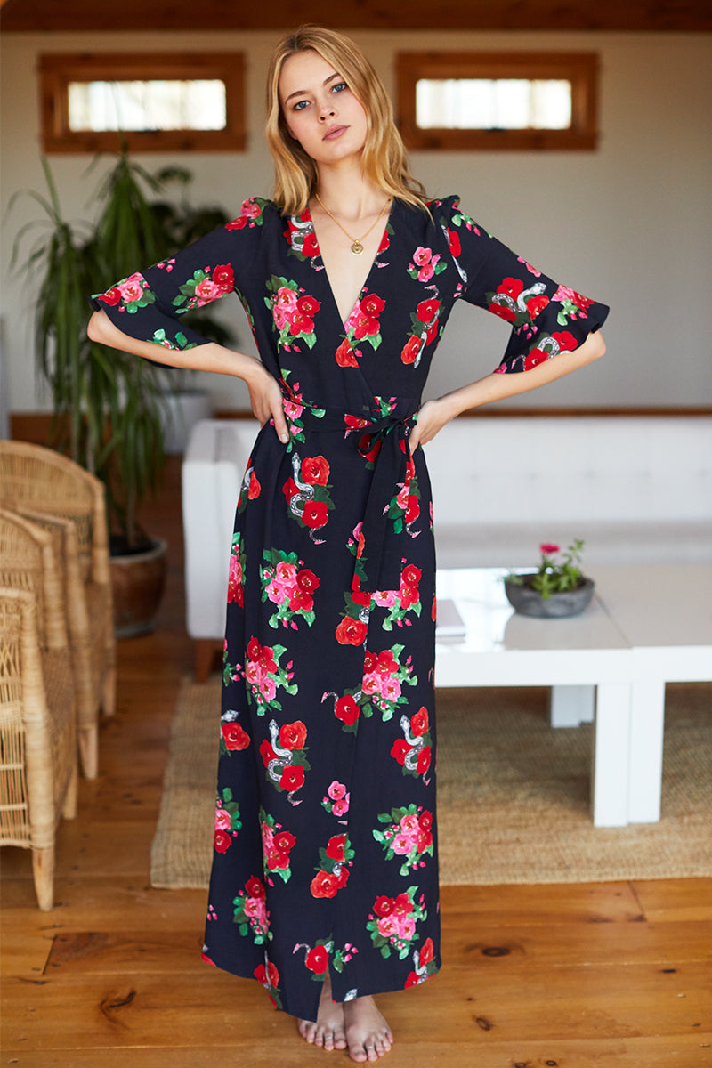 Marigot Dress - Wild Rose