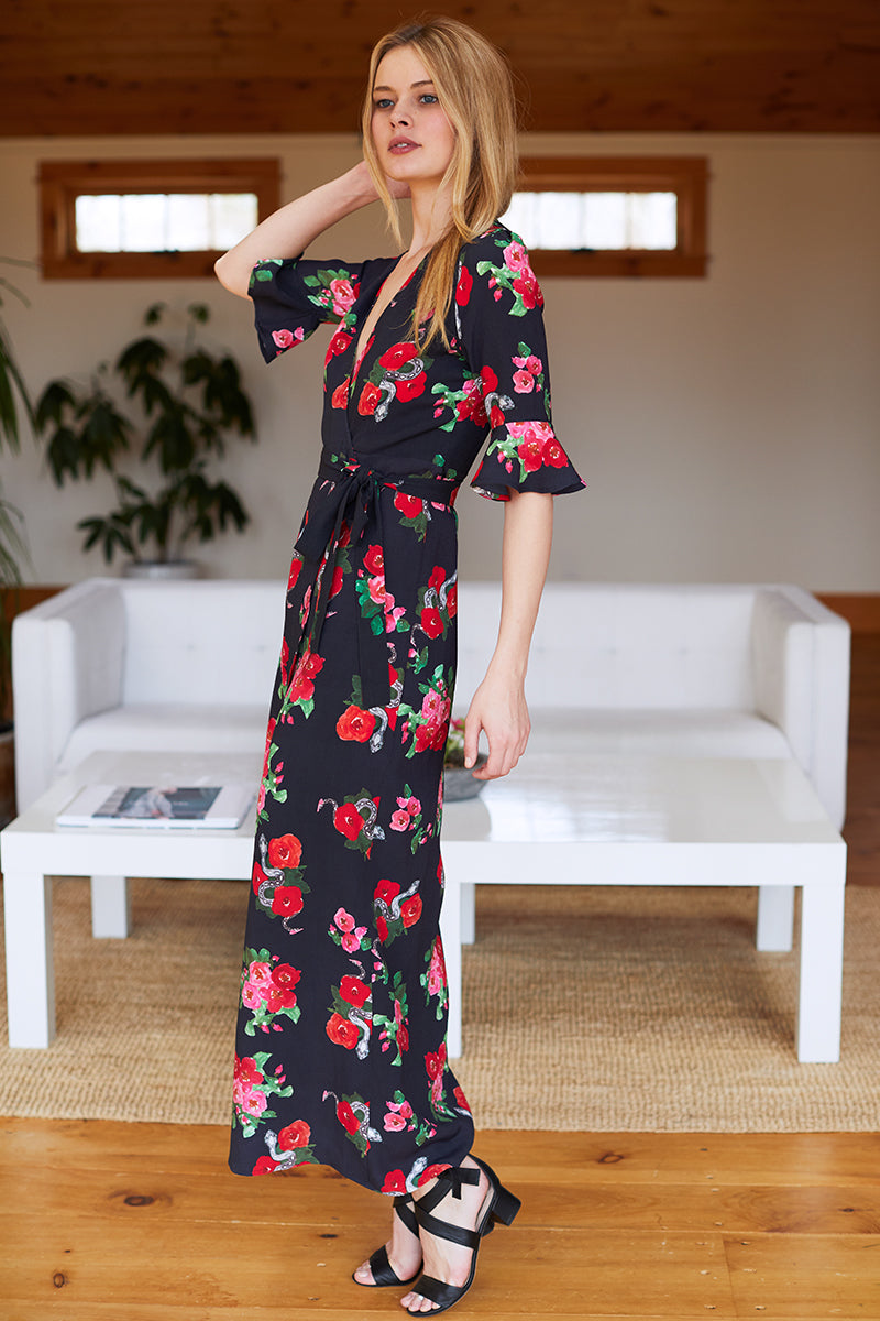 Marigot Dress - Wild Rose